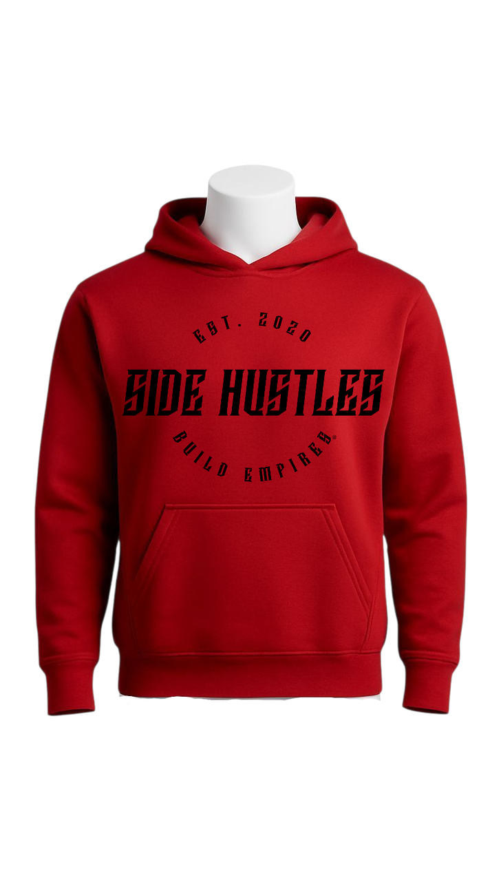 Red Front Modern Hoodie