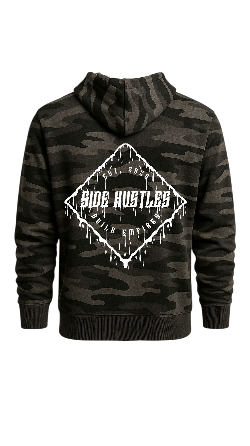 Forged  black camo Hoodie