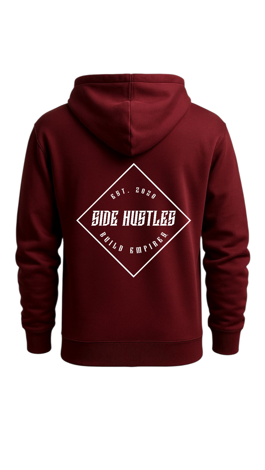Diamond Classic Burgundy Hoodie