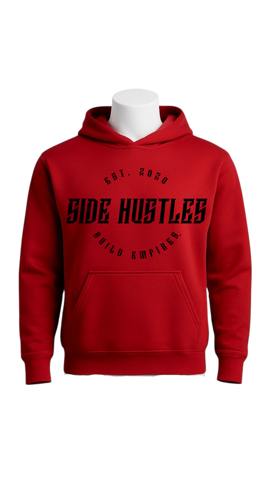 Red Front Modern Hoodie
