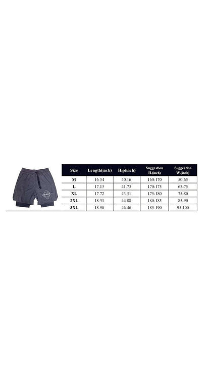 2 in 1 Compression Shorts. nylon, and compression active shorts sizing chart for individuals with side hustles